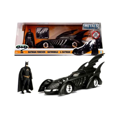 Miniatura BATMOBILE 1995 AVEC FIGURINE BATMAN DC 1 24 Jada Toys