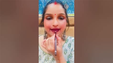 Viral Lipstick Hack With Lipliner🔥😱 Amazing Makeup Hack 🔥shortvideo