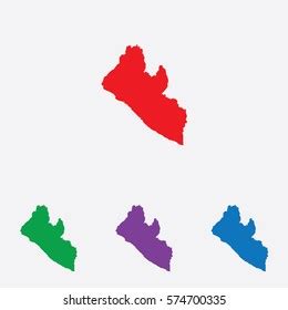 Peru Outline Map Country Shape National Image Vectorielle De Stock