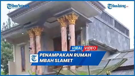 Penampakan Rumah Mewah Mbah Slamet Dukun Pengganda Uang Di Banjarnegara