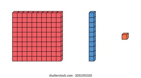 Place Value Chart One Tens Hundreds स्टॉक वेक्टर ... - Worksheets Library