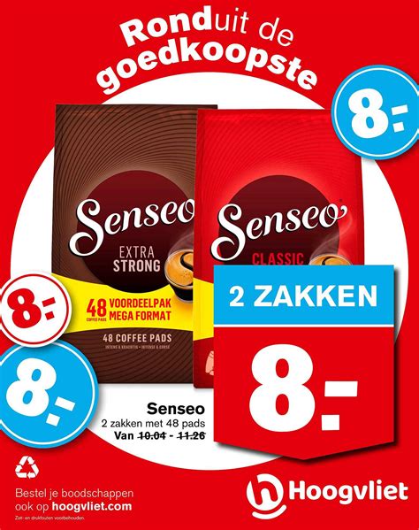 Senseo Pads Aanbieding Bij Hoogvliet Folders Nl