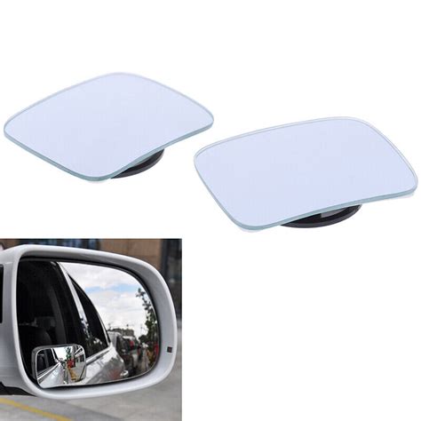 Pcs Wide Angle Convex Rear Side View Blind Spot Mirror Universal