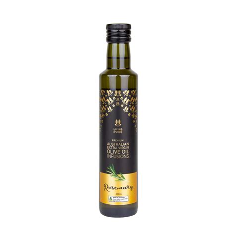 Premium Extra Virgin Olive Oil Infusions Rosemary — Living Pure