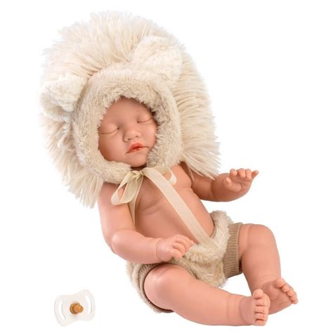 Llorens Doll 31 Cm Mini Baby Boy White Lion Dolls And Dolls