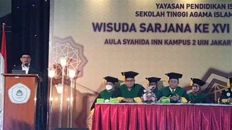 STAI Al Hikmah Jakarta Gelar Wisuda Sarjana Ini Pesan Wamenag