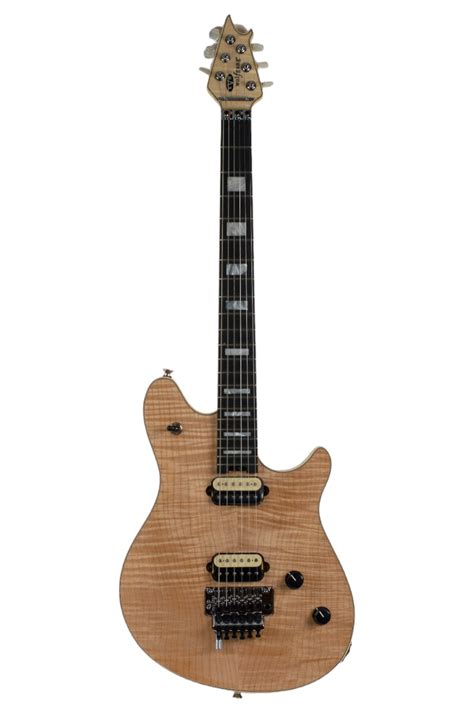 2023 Evh Wolfgang Usa 5a Flamed Maple Top Natural Guitars Electric