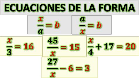 Solucion De Ecuaciones De Primer Grado O Lineales PASO A PASO YouTube