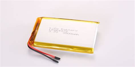 V Rechargeable Li Polymer Battery Lp Mah Wh With