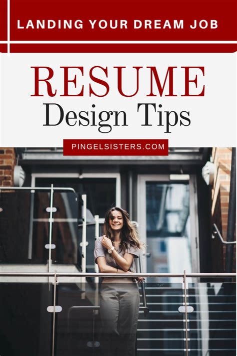 Resume Design Tips to Help You Stand Out From the Crowd - Pingel Sisters