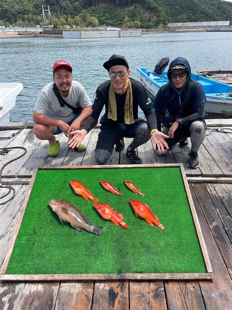 7月19日の釣果 三重県大紀町・錦のレンタルボート・シーランドの釣果ブログ