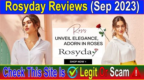 Rosyday Reviews Sep Does It Have Legitimacy Watch This Video