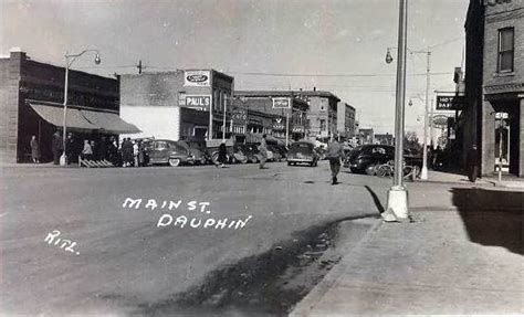 Historical photos photographs of Dauphin Manitoba