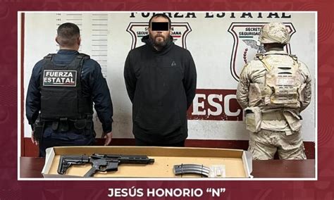 Detiene Fesc Y Sedena A Individuo Armado En Mexicali Diario Tijuana