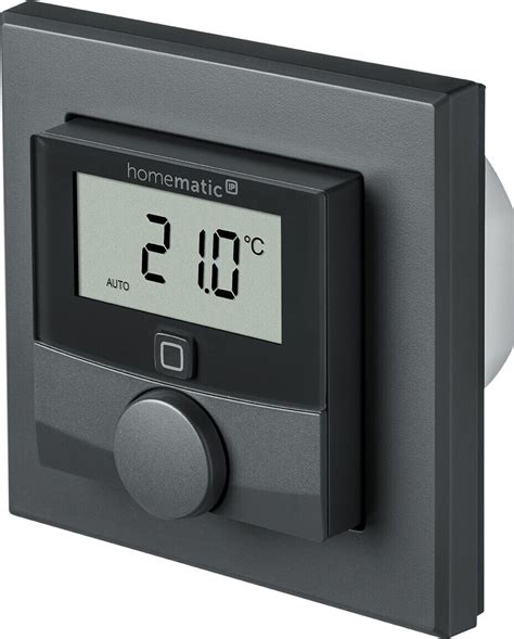 Homematic IP Smart Home Wandthermostat Mit Schaltausgang HmIP BWTH A