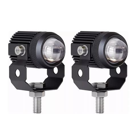 Luces Led Auxiliares Eo Safe Imports ESI 6119 Color Negro Para Auto O