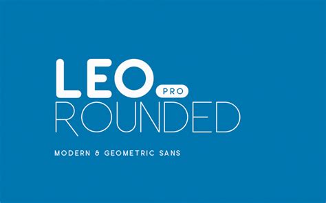 Leonardo Rounded Font | dafont.com