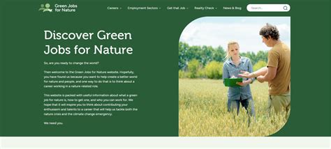 CIEEM Launches Green Jobs For Nature Website CIEEM