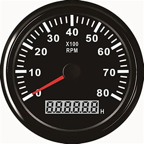 Eling Tachometer Rpm Gauge With Hour Meter For Car Truck Boat Yacht