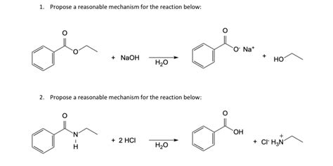 Solved Propose A Reasonable Mechanism For The Reaction Chegg