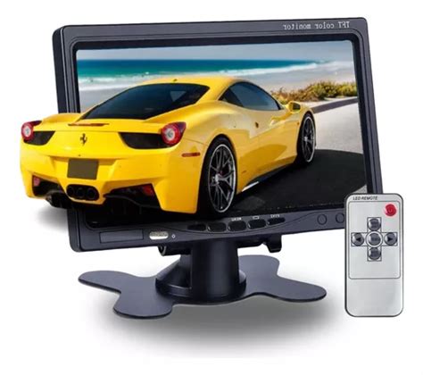 Tela Lcd 7 Polegadas Portátil 7002 Monitor Veicular Digital Frete grátis