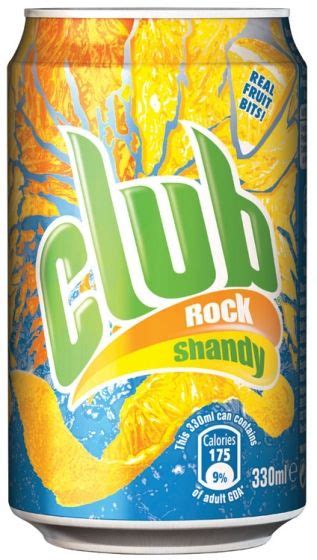 Food Ireland Club Rock Shandy 330ml 112fl Oz 6 Pack Shandy