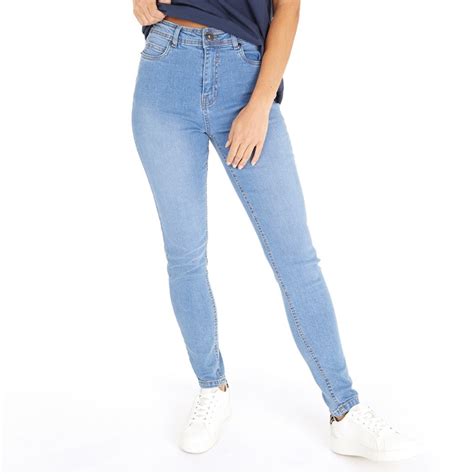 Bench Damen Faye Skinny Jeans Stonewash