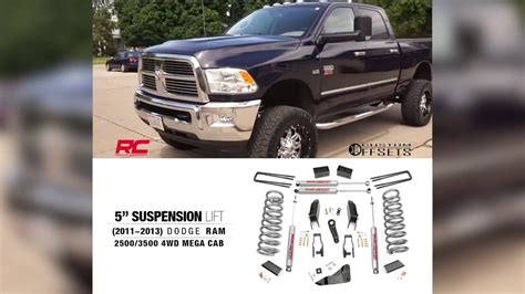 5 Rough Country Dodge Ram Lift Kit Youtube