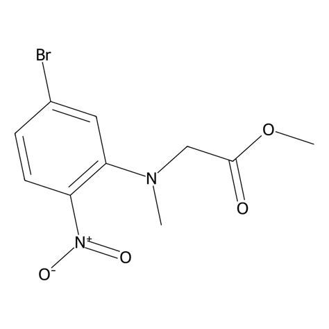 Buy Methyl Bromo Nitrophenyl Methyl Amino Acetate