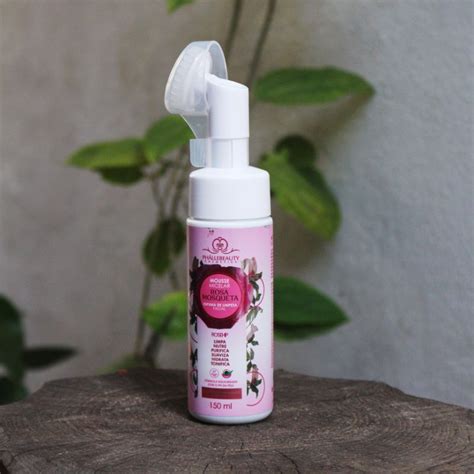 Mousse Micelar Rosa Mosqueta Espuma De Limpeza Facial Shopee Brasil