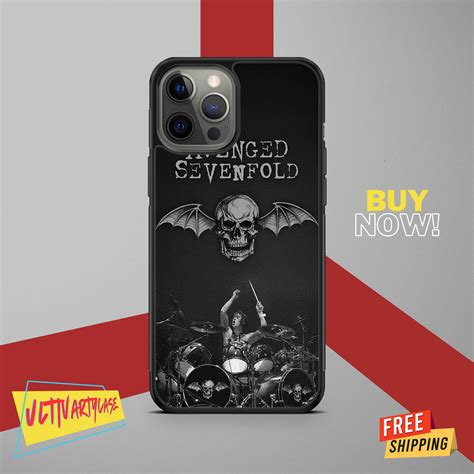 Rock And Roll Phone Case Inspired By Avenged Sevenfold Band Rock Metal