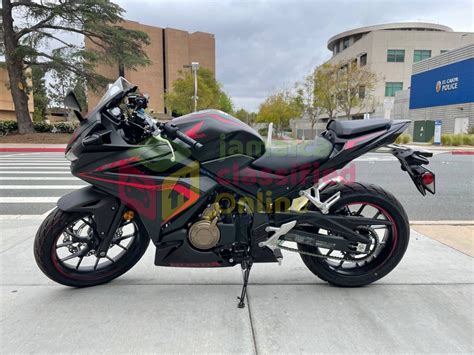 For Sale 2021 Honda Cbr500r Abs Electric Motorcycle St Thomas