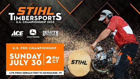 STIHL TIMBERSPORTS U S Pro Championship 2023 YouTube