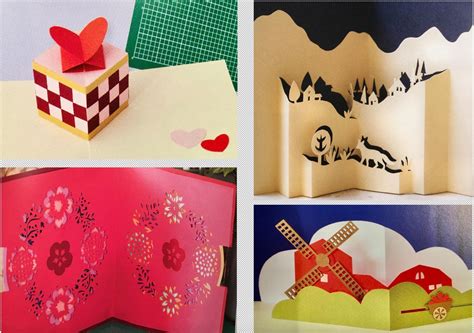 3D Pop Up kaarten maken compleet hobbypakket rijk geïllustreerd boek