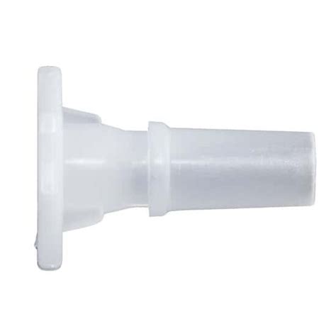 Cole Parmer Luer To Plug Fitting Straight Adapter Crystalvu