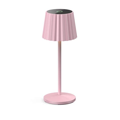 Lindby Esali LED Akku Tischleuchte Pink 2er Set Lampenwelt De