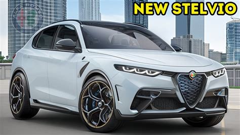 New Alfa Romeo Stelvio Revealed Interior And Exterior Details