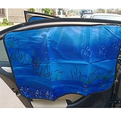 Zatooto Car Side Window Sun Shades Front Rear Pcs Magnetic Privacy