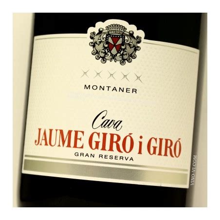 Jaume Gir I Gir Montaner Gran Reserva Brut Nature