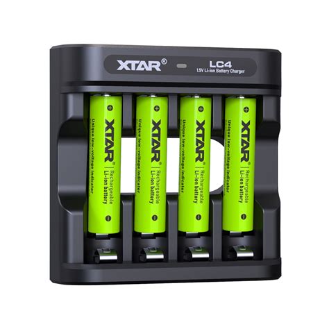 Xtar Lc Charger For Rechargeable Xtar V Aa And Aaa Li Ion Batteries