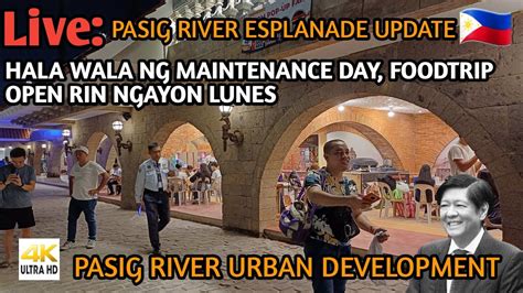 Wow Kahit Lunes Na Lunes Open Na Ang Foodtrip Pasig River Esplanade