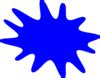 Blue Paint Splat Clip Art At Clker Vector Clip Art Online