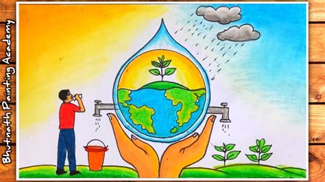 Save Water Save Earth Paintings