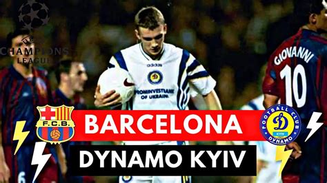 Barcelona Vs Dynamo Kyiv 0 4 All Goals Highlights 1997 UEFA