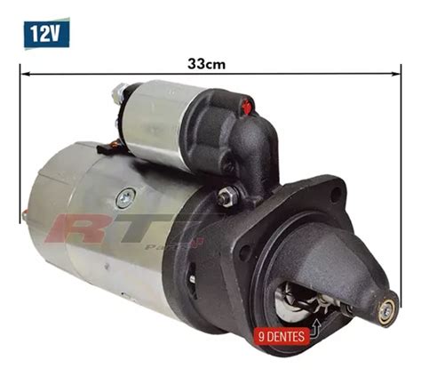 Motor Partida Arranque Mwm D Dentes V Mebuscar Brasil