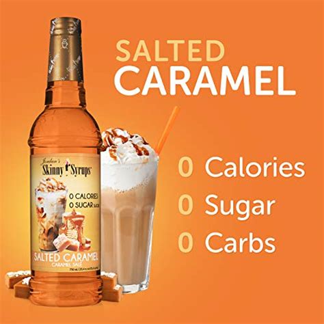 Jordans Skinny Syrups Salted Caramel Sugar Free Flavoring