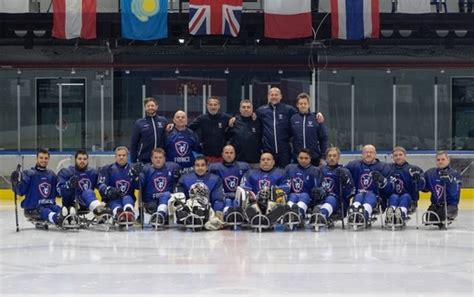 Hockey Sur Glace Hockey En France Hockey En France Para Hockey