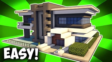 Minecraft How To Build A Large Modern House Tutorial 66c