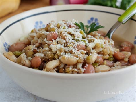 Zuppa Di Legumi E Cereali La Mimosa Rosa