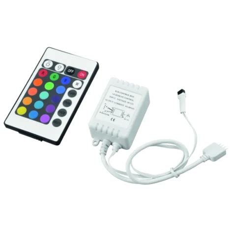 RGB LED Light Control Box IR 24 Key Remote Control DC 12V Daraz Lk